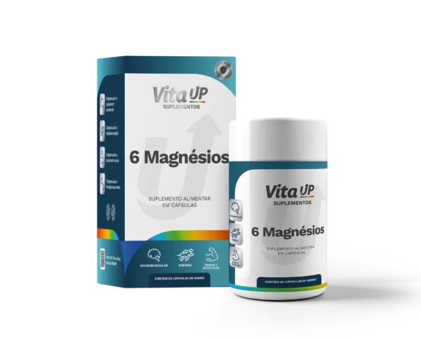 Vita UP 6 MAGNÉSIOS c/ 60 cáps